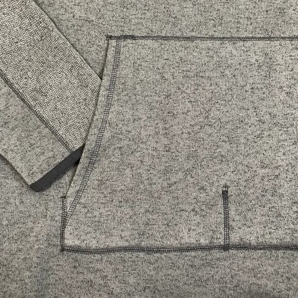 BASS OUTDOOR Q Zip Neck Sweater Fleece Men XXL Gray Outdoor Versatile Cozy NWT - Picture 6 of 10